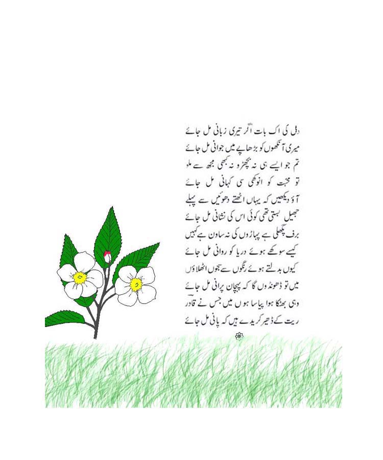 Urdu Poetry Book - Kachi Neend Say Jagi Rut - by Abdul Qadir Qadri